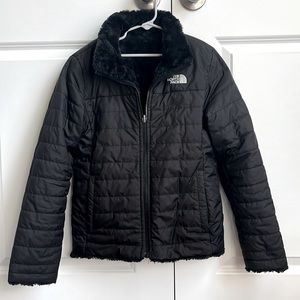 Reversible North Face Coat with fleece lining